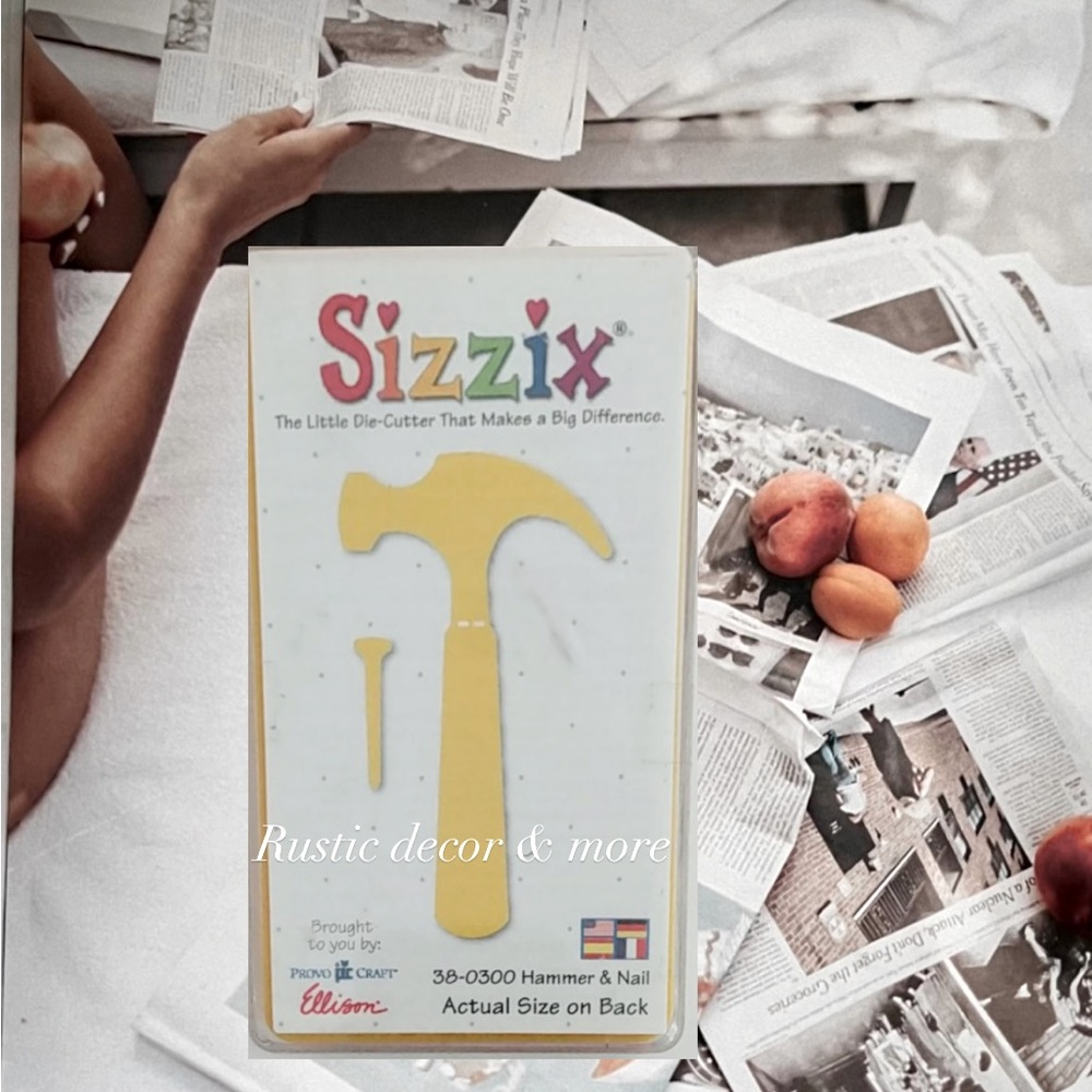 Sizzix Hammer & nail Die Cut Die